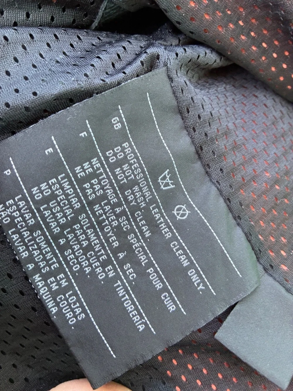 Genuine Harley-Davidson Black Rust Leather motorcycle riding Jacket exc cond L - Picture 16 of 16